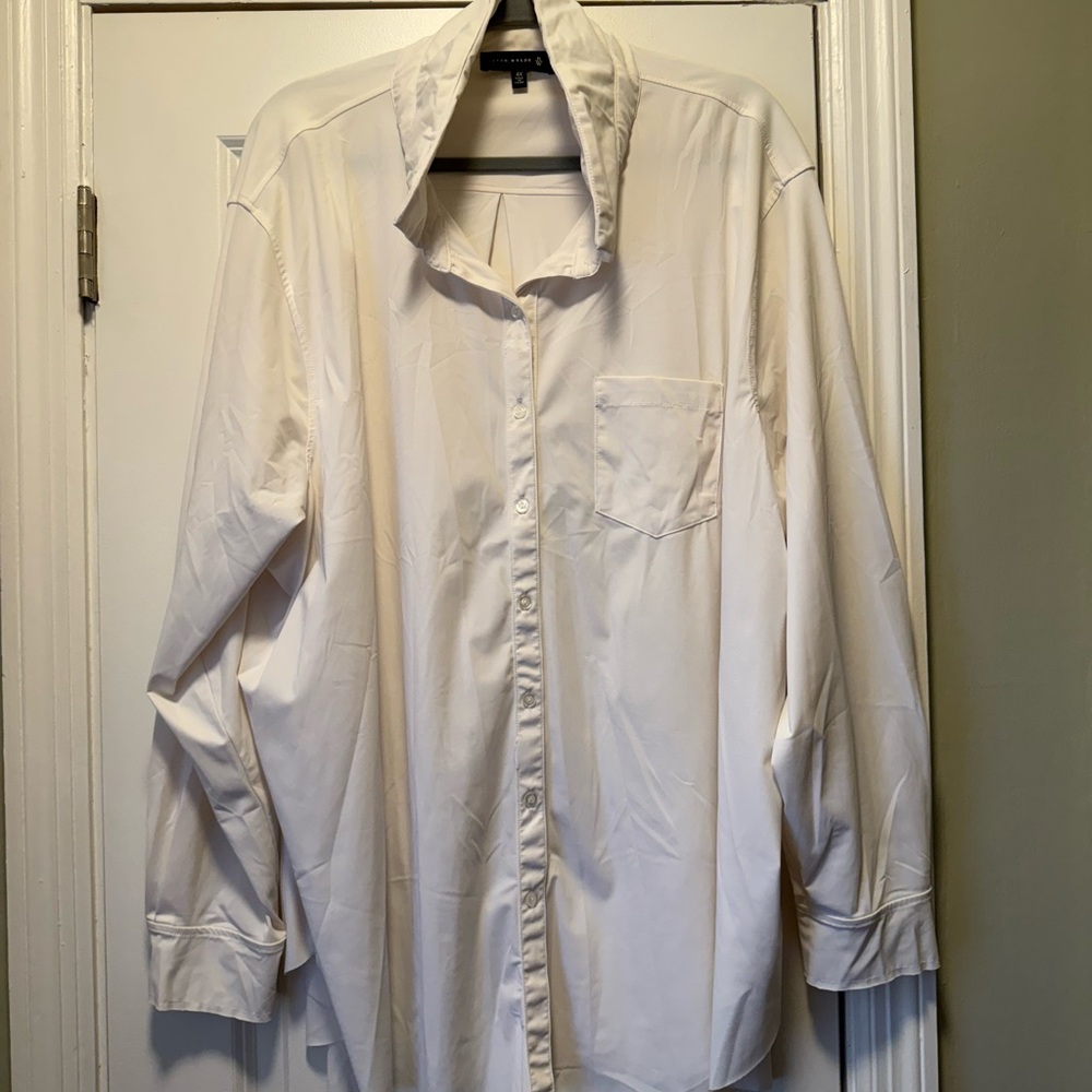 Classic White Button Down Shirt